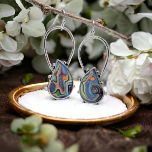 Statement Drop Earrings - Picture 15 of 16